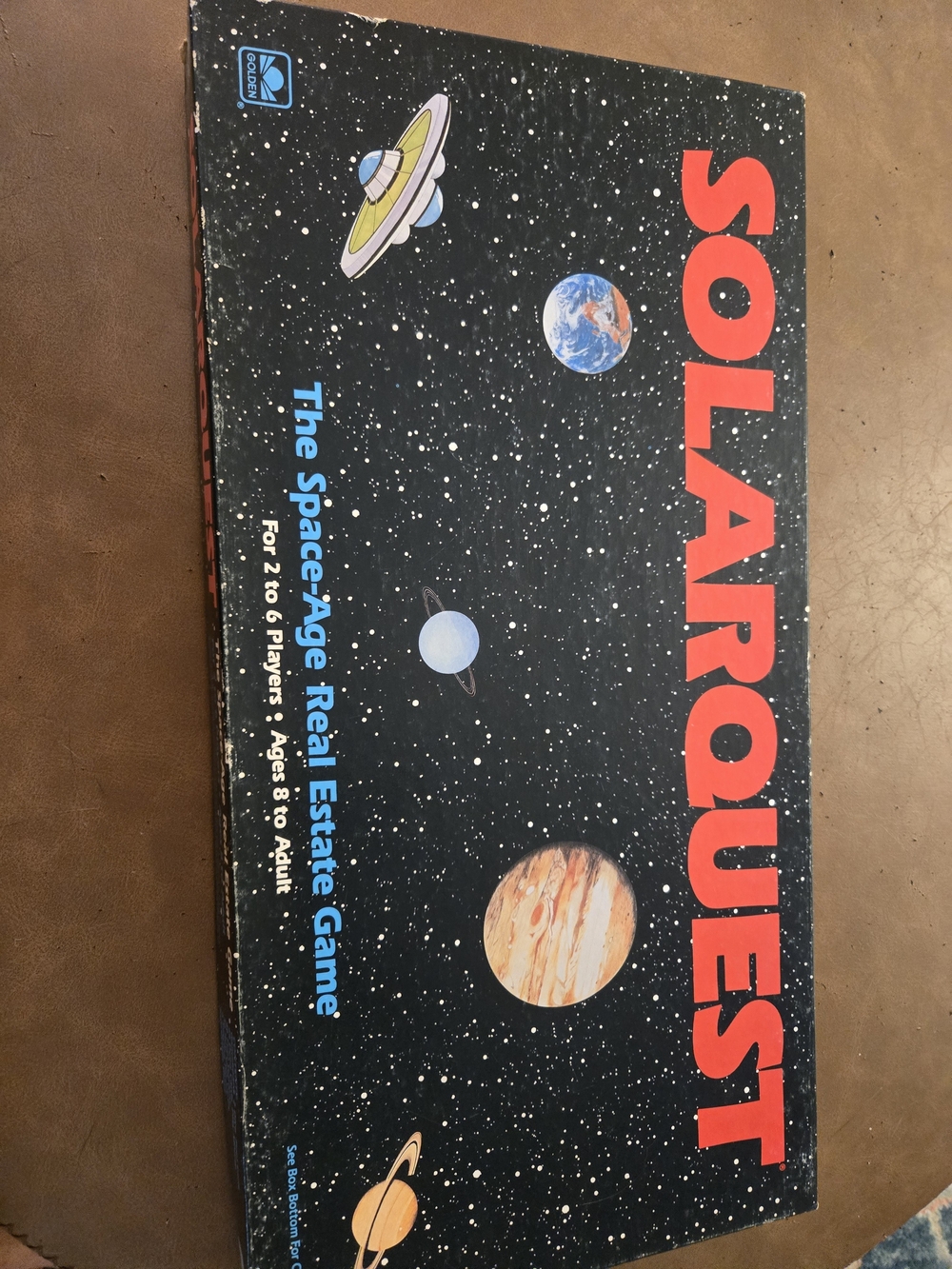 Solarquest Board Game - Black Space Theme